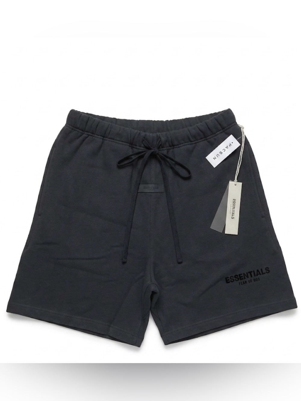 Essentials Sweat Shorts Stretch Limo Black - SS22 - NWT - Size Large
